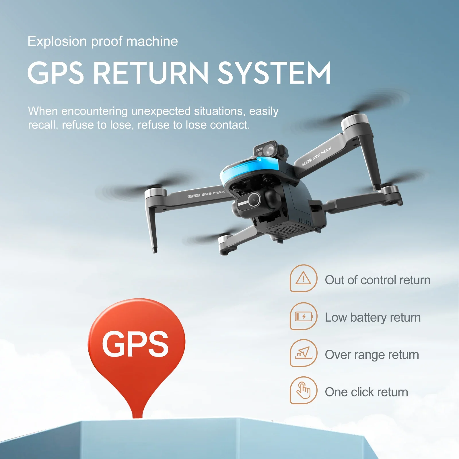 NEW S9S MAX MINI Drone 4K 2-Ax - огляд і ціна Drone Racing Camera