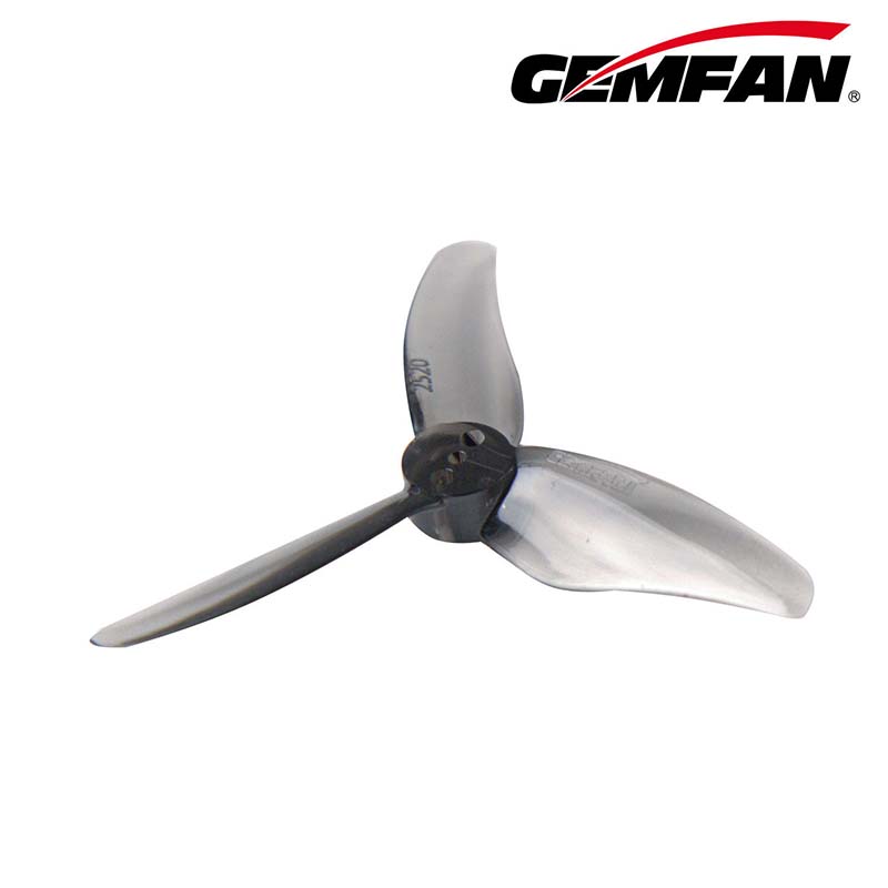 Gemfan Hurricane 2520-3 2.5-in - огляд і ціна Drone Racing Propeller