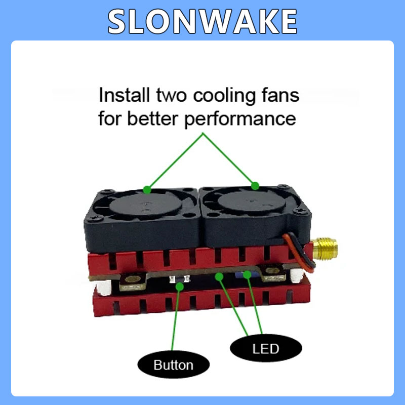 SLONWAKE 5.8G 48CH 4.2W VTX Ad - огляд і ціна Drone Racing Transmitter