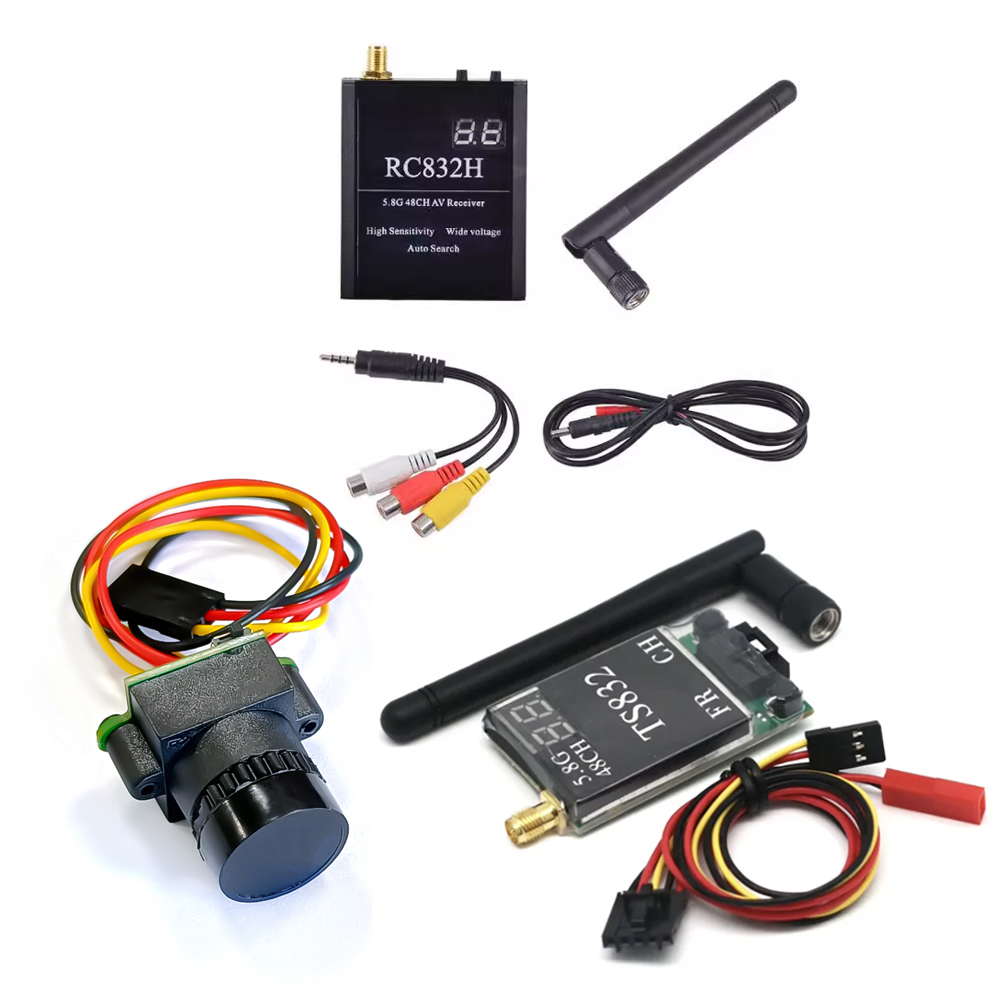 TS832 Receiver +RC832 +1000TVL - огляд і ціна Drone Racing Camera