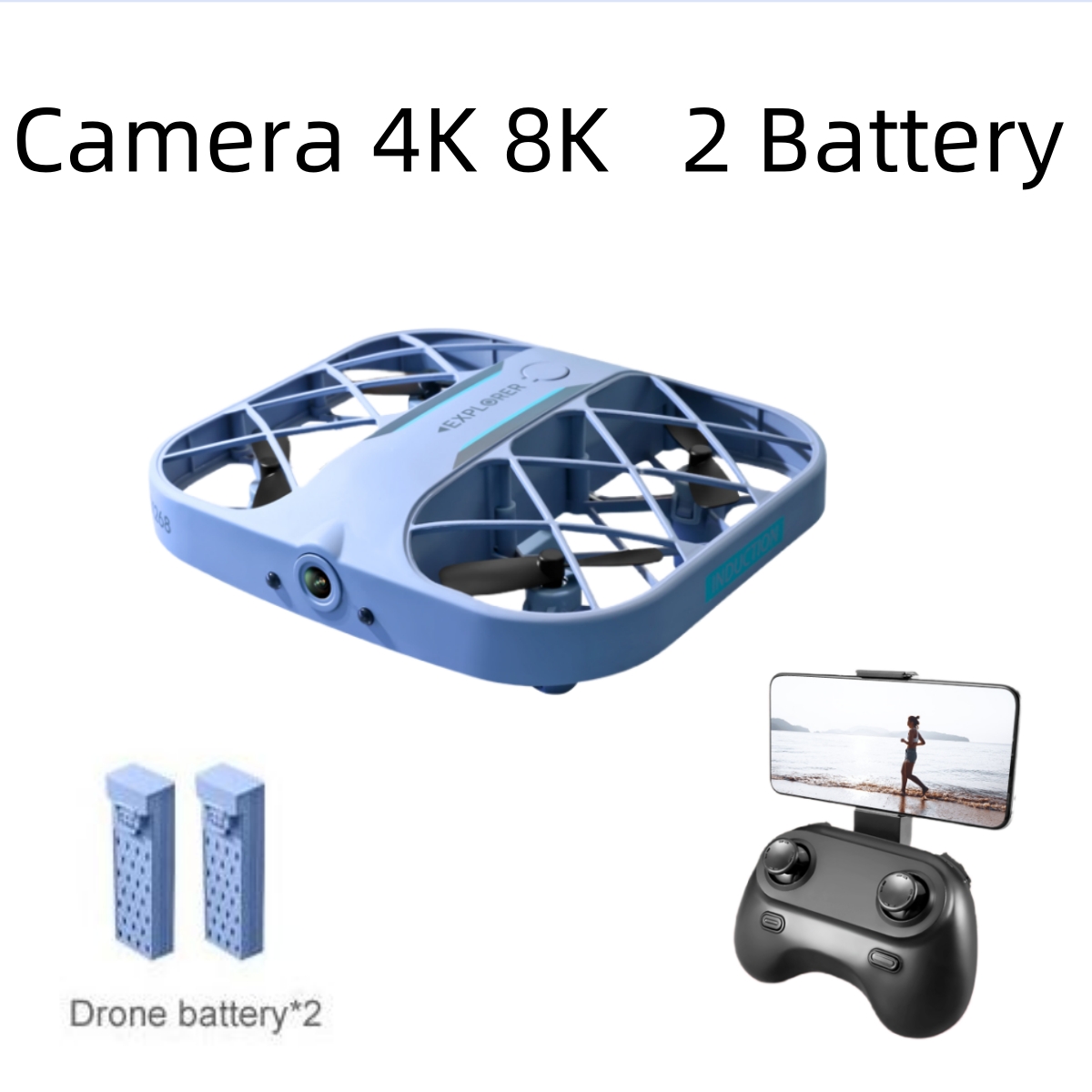JJRC H107 FPV RC Drone with 2  - огляд і ціна Drone Racing Camera
