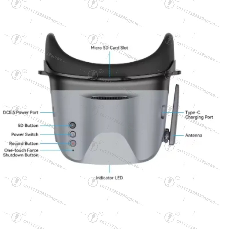 Analog FPV Goggles BETAFPV VR0 - огляд і ціна Drone Racing Goggles